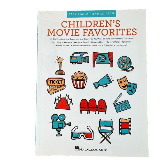 Other - Children's Movie Favorites - 2nd Edition: Easy Piano New Hal Leonard